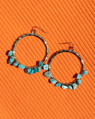 Becca Turquoise Earrings - CAMILLA SERETTI
