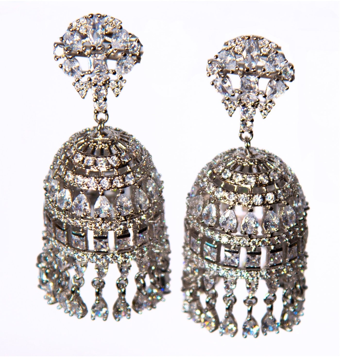 Cage Chandelier Earrings