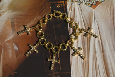 Elena Cross Bracelet