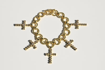 Elena Cross Bracelet