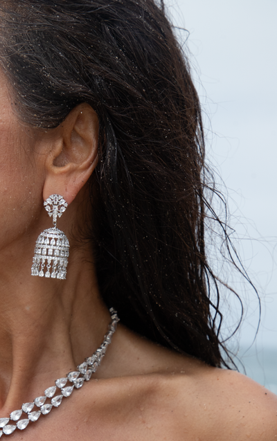 Cage Chandelier Earrings