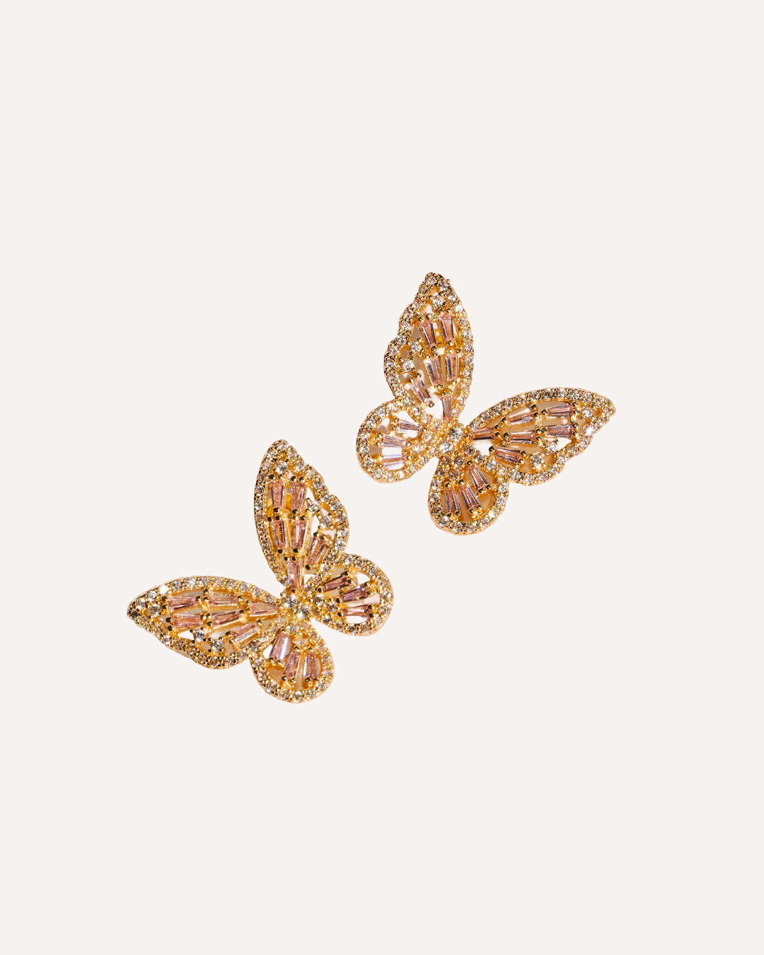 Bobbi Butterfly Earrings (Gold)