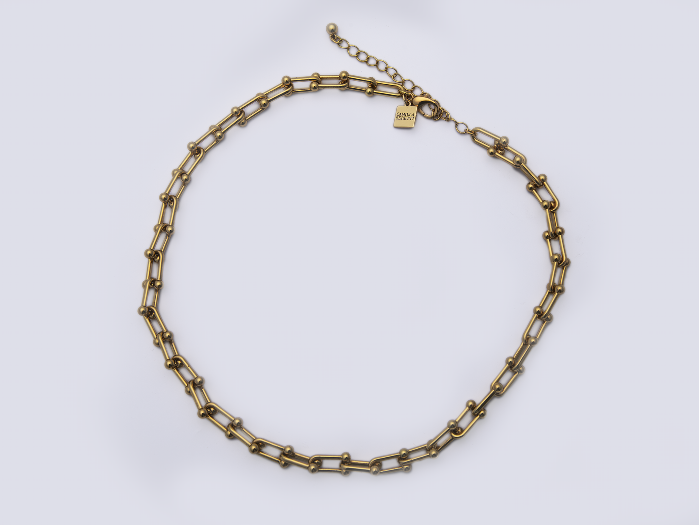 NYC chain link necklace