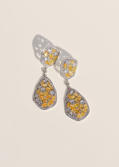 Milani Canary Drop Earrings - CAMILLA SERETTI