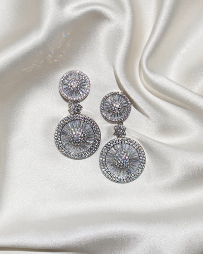 Tiffany Crystal Drop Earrings - CAMILLA SERETTI