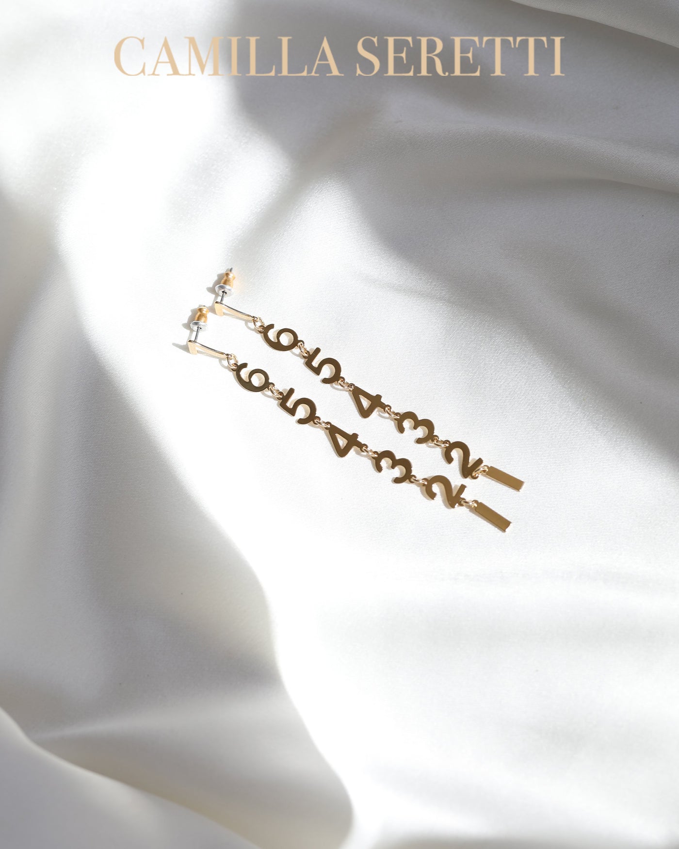 Lucky Number Earrings - CAMILLA SERETTI