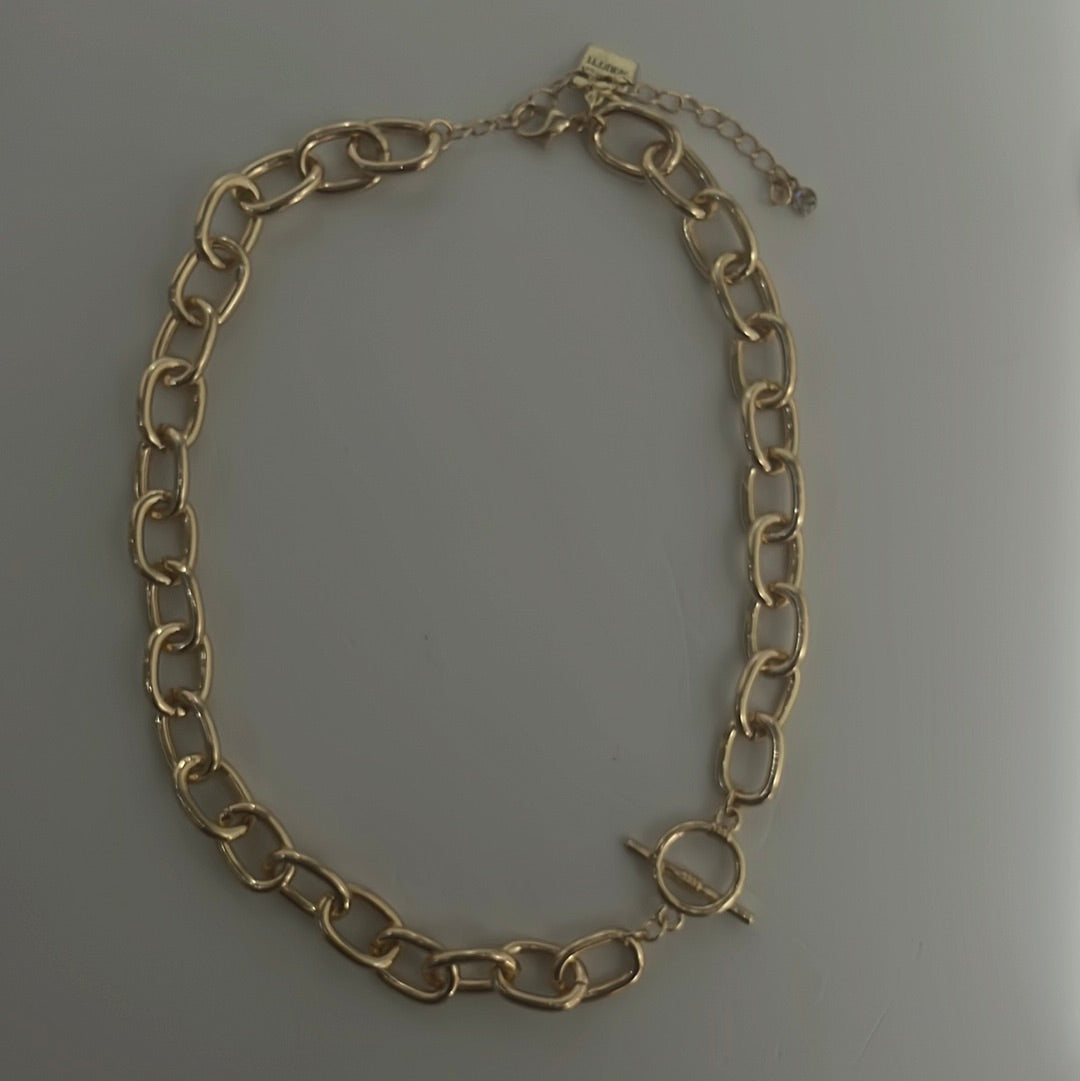 Gabby Gold Link Necklace