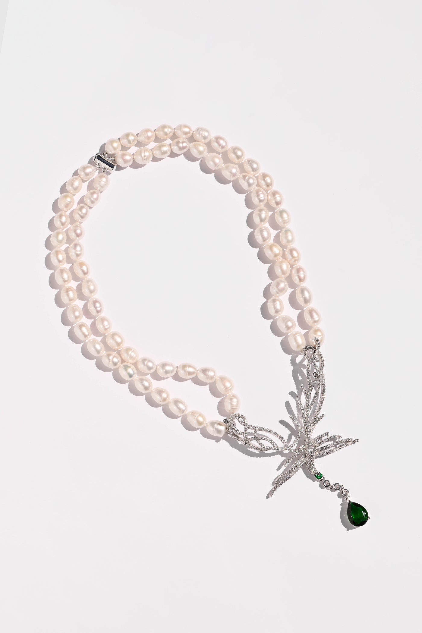 Lila Pearl Necklace